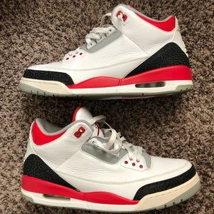 Nike Air Jordan 3 Fire Red 2013 sz 13